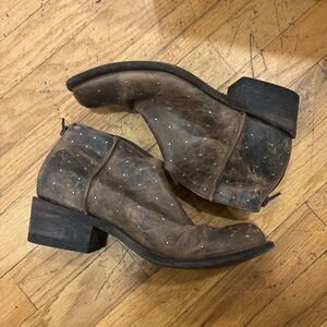 Brown Leather Men's Boots